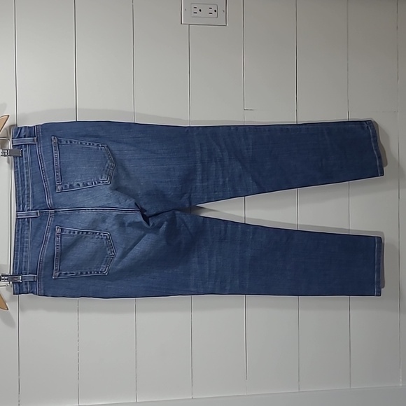 Eileen Fisher Jeans Women's sz 4 Petite Straight Leg Mid Rise Denim Jeans - Picture 5 of 9